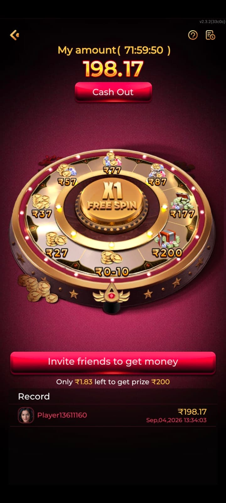 King 777 Daily Free Spin Lucky Wheel
